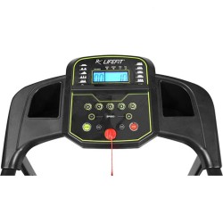 LIFEFIT kotitoimiston taitettava juoksumatto 2,0 hv hiljainen asennusvapaa led-näyttö langaton musiikki 1–12 km/h 100 kg