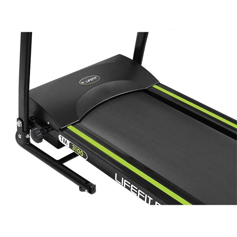 LIFEFIT kotitoimiston taitettava juoksumatto 2,0 hv hiljainen asennusvapaa led-näyttö langaton musiikki 1–12 km/h 100 kg