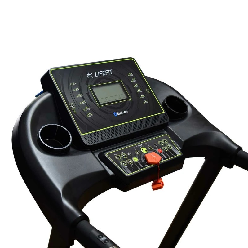 LIFEFIT TM3301 kokoontaitettava juoksumatto 3.0HP hiljainen Bluetooth LED-näyttö sykemittari 120kg 2 vuoden takuu