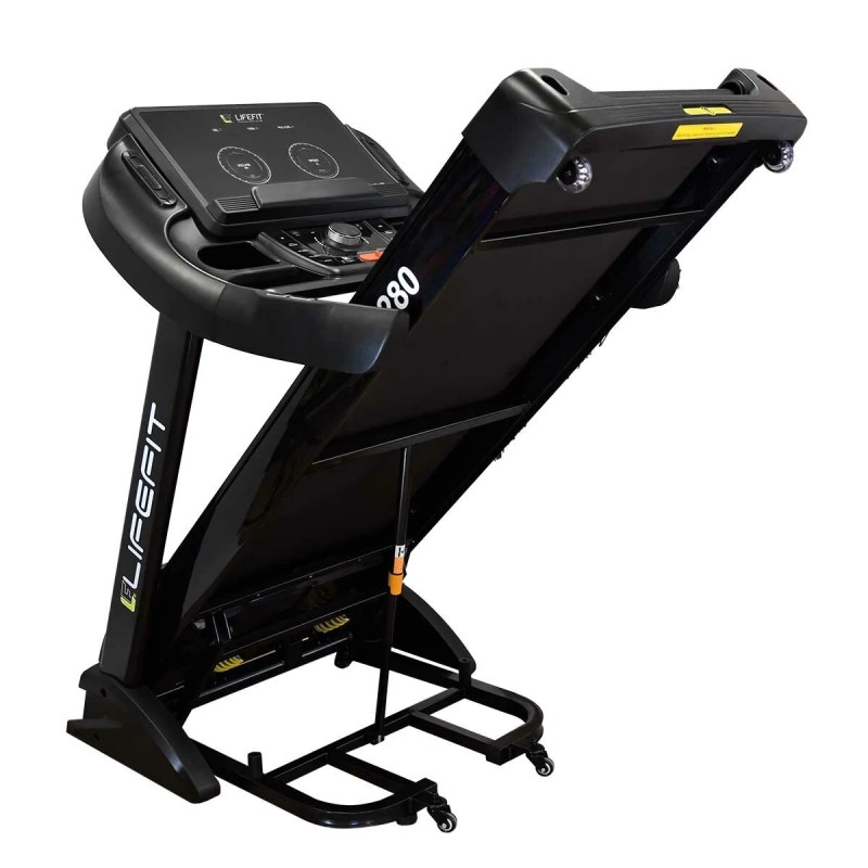 LIFEFIT TM7280 kotitoimistolle taittuva juoksumatto 7,0 hv 1–20 km/h 180 kg