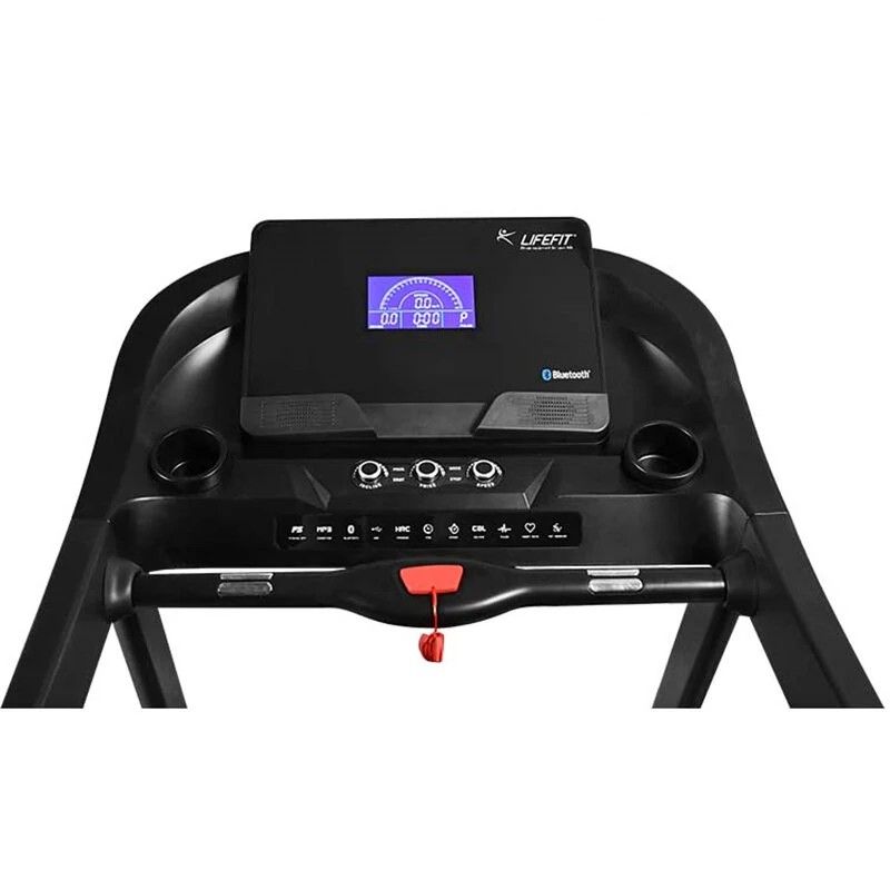 LIFEFIT TM7300 taitettava juoksumatto kotikäyttöön 7,0 hv 1–22 km/h bluetooth-yhteys led-näyttö