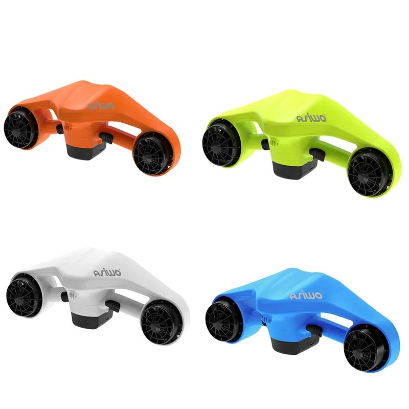 ASIWO Hyper gogo EL SS01 kaksimoottorinen vedenalainen skootteri OLED näytöllä 126Wh akulla ja 40 metrin vedenkestävyydellä