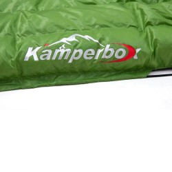 Kamperbox talvinen untuvapeite riippumattoon kevyt makuupussi retkeilyyn ripstop-nailon vihreä