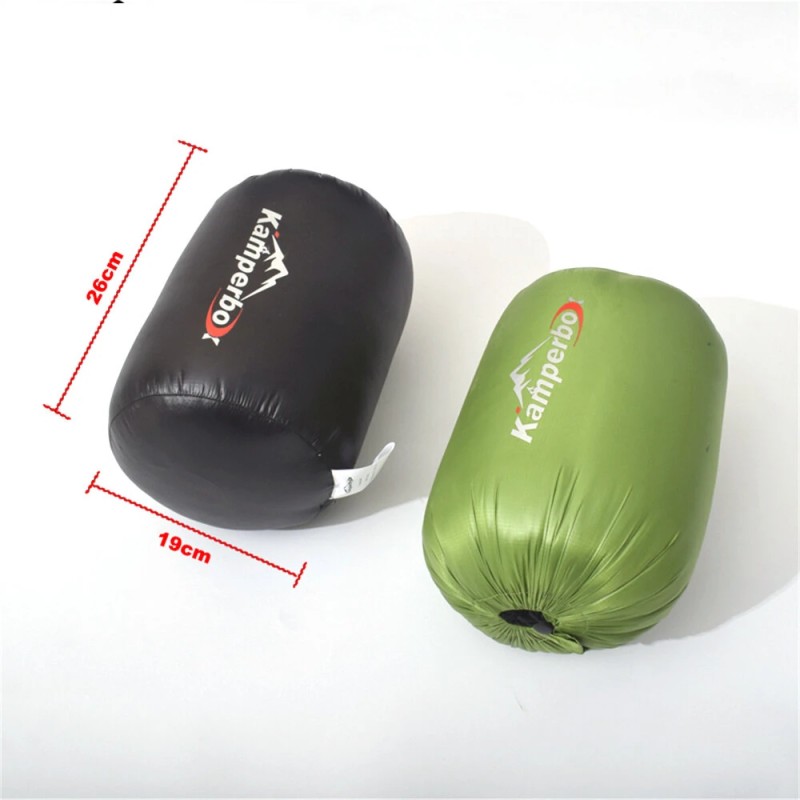 Kamperbox talvinen untuvapeite riippumattoon kevyt makuupussi retkeilyyn ripstop-nailon vihreä