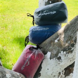 Kamperbox AQ3 untuvaiset leiritossut makuupussiin ja telttaan unisex