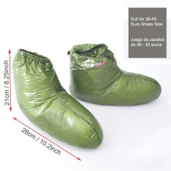 Kamperbox AQ3 untuvaiset leiritossut makuupussiin ja telttaan unisex