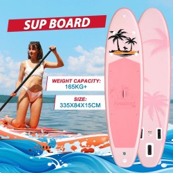 FunWater puhallettava sup-lauta 335x84x15 cm istuimella ja repulla 165 kg kantavuus