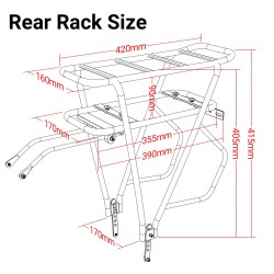 UNITPACKPOWER U010-1 48V/52V 28.8Ah takatelineakku 4500mAh 50A suojapiiri 4A laturi