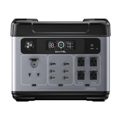 OUKITEL P2001 Plus aurinkogeneraattori 2048Wh LiFePO4-akku 2400W kannettava virtalähde 200W/400W aurinkopaneelilla