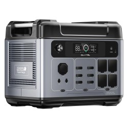 OUKITEL P2001 Plus kannettava virtalähde 2048Wh 2400W LiFePO4 13-lähtöä älyohjaus 80% 1 tunnissa