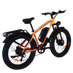 PVY MAX26 sähköpyörä 48V 25Ah akku kaksoismoottorit 1200W 26x4,0 renkaat 150 km toimintamatka