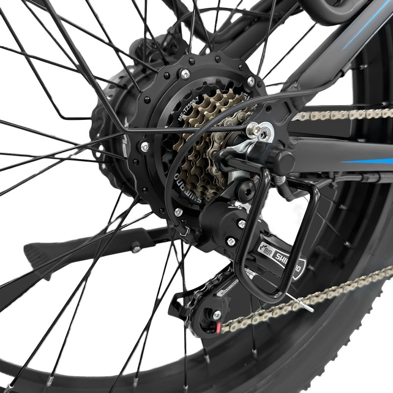 PVY MAX26 sähköpyörä 48V 25Ah akku kaksoismoottorit 1200W 26x4,0 renkaat 150 km toimintamatka