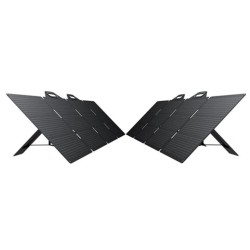 BigBlue 200W taitettava aurinkopaneeli jalustoilla 23% hyötysuhde IP68 vedenkestävä