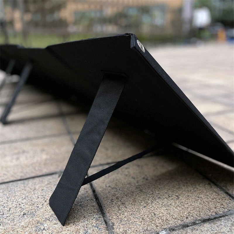 Anvolan joustava 100W 18V kannettava aurinkopaneelilaturi 5V usb-lähtö tasavirta taitettava retkeilypaneeli