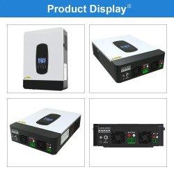 DAXTROMN 3,8 kW hybridinen aurinkoinvertteri 48V sisäänrakennettu puhdas siniaalto 110 A MPPT aurinkolaturi