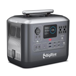 BigBlue Cellpowa CP1000 1075Wh kannettava aurinkovoimala 1000W varavirtalaite kaksituntinen pikalataus