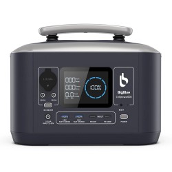 BigBlue CP600 kannettava virtalähde 600W 1200W huipputeho 537,6Wh LiFePO4-akku UPS-toiminto 100W USB-C