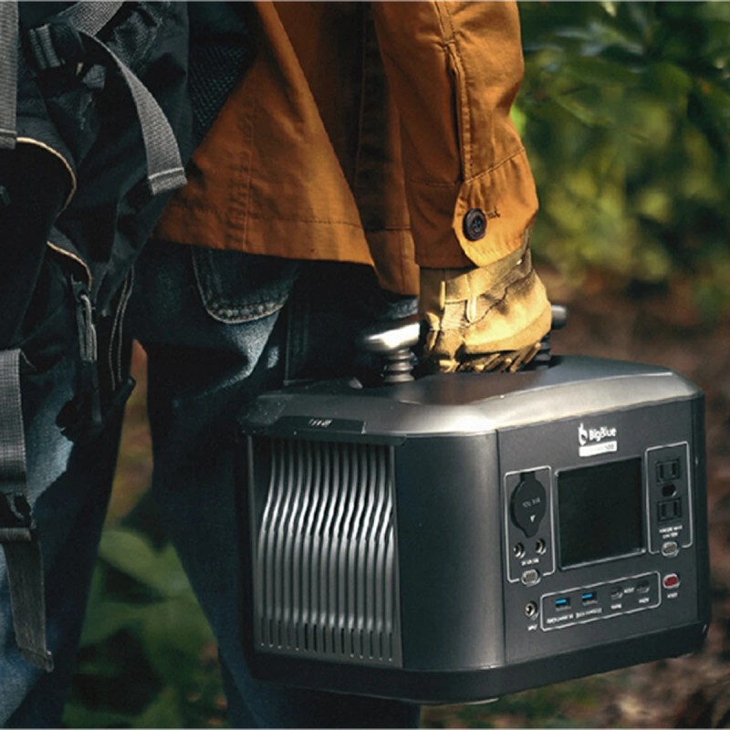 BigBlue CP600 kannettava virtalähde 600W 1200W huipputeho 537,6Wh LiFePO4-akku UPS-toiminto 100W USB-C