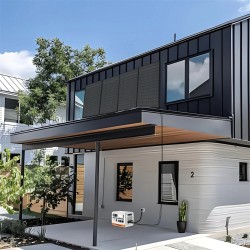 LANPWR 2400PRO kannettava virtalähde LiFePO4 2048Wh 2400W verkkoon kytkettävä invertteri 4 kpl 180W aurinkopaneelia