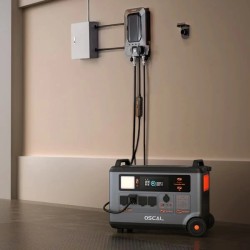 Blackview Oscal PowerMax 3600 kannettava voimalaitos PM200 200W taitettava aurinkopaneeli LiFePO4-akku 14 pistorasiaa