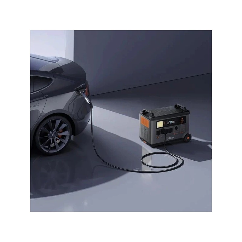 Blackview Oscal PowerMax 3600 kannettava voimalaitos PM200 200W taitettava aurinkopaneeli LiFePO4-akku 14 pistorasiaa