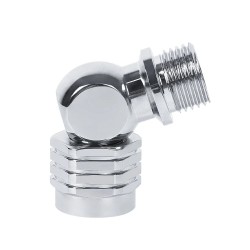 DIDEEP pyörivä messinkinen regulaattorin letkun kulmasovitin sivukiinnitteinen