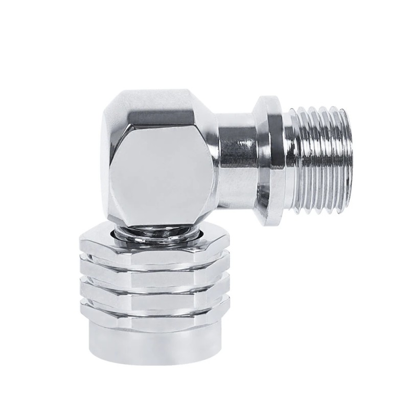 DIDEEP pyörivä messinkinen regulaattorin letkun kulmasovitin sivukiinnitteinen