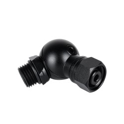 DIDEEP pyörivä messinkinen regulaattorin letkun kulmasovitin sivukiinnitteinen