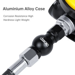 DIDEEP pyörivä messinkinen regulaattorin letkun kulmasovitin sivukiinnitteinen