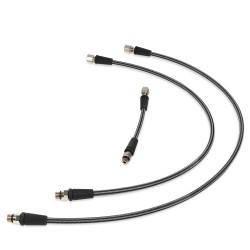 DIDEEP sukellus korkeapaineletku kudottu hiilikuitukudos 15 65 80 cm joustava turvallinen ammattikäyttöön