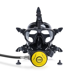 DIDEEP 1L kannettava sukellussetti kokonaamari snorkkelilla ja automaattisella ilmakompressorilla