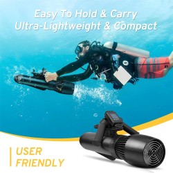 CAMORO 700W sukellusmoottoriskootteri vedenalainen potkuri SUP-laudalle toimintakameralle yhteensopiva CM7-1