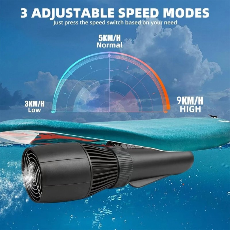 CAMORO 700W sukellusmoottoriskootteri vedenalainen potkuri SUP-laudalle toimintakameralle yhteensopiva CM7-1