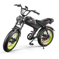 Emoko C93 sähköpyörä 48V 23Ah akku kaksoismoottori 1000W×2 20-tuumaiset renkaat 180kg kantavuus