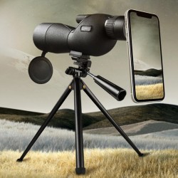 IPRee 25 75x60 yksisilmäinen suurennettava kaukoputki BAK7 prisma vedenpitävä lintubongaukseen ampumaurheiluun retkeilyyn