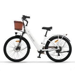 CYSUM X-City sähköpyörä 48V 10,4Ah akku 250W moottori 25km/h 26-tuuma renkaat 80km 120kg kantavuus