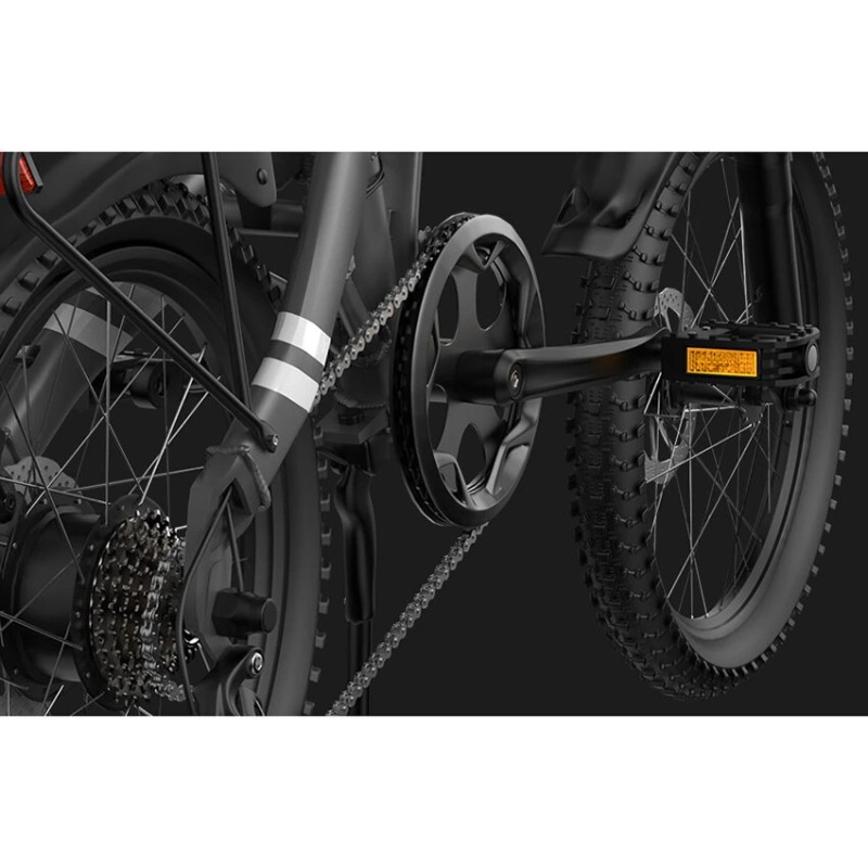 PVY Z20 PRO EVO taitettava sähköpyörä 36V 14,5Ah akku 250W moottori 20-tuumaiset renkaat 150kg kantavuus