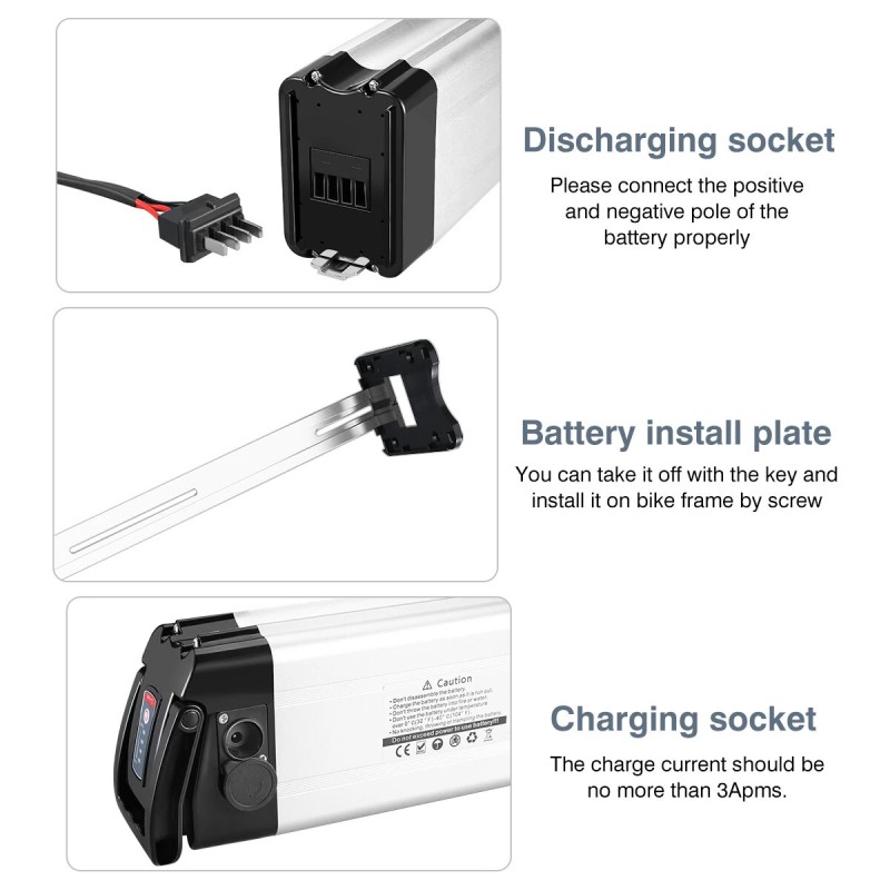 HANIWINNER HA030-05 36V 17.5Ah litium-ioni akku TongSheng TSDZ2B moottorisarja EKD01 näytöllä sopii NAKXUS XINBAO