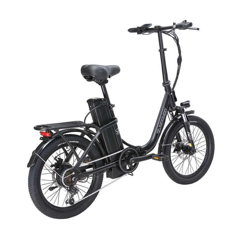 SINOHON C20 vääntömomenttianturilla varustettu 36V 18Ah sähköpyörä 20-tuumaiset renkaat 25 km/h huippunopeus