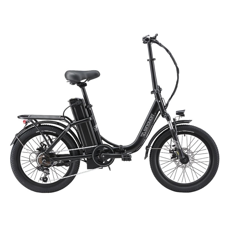 SINOHON C20 vääntömomenttianturilla varustettu 36V 18Ah sähköpyörä 20-tuumaiset renkaat 25 km/h huippunopeus