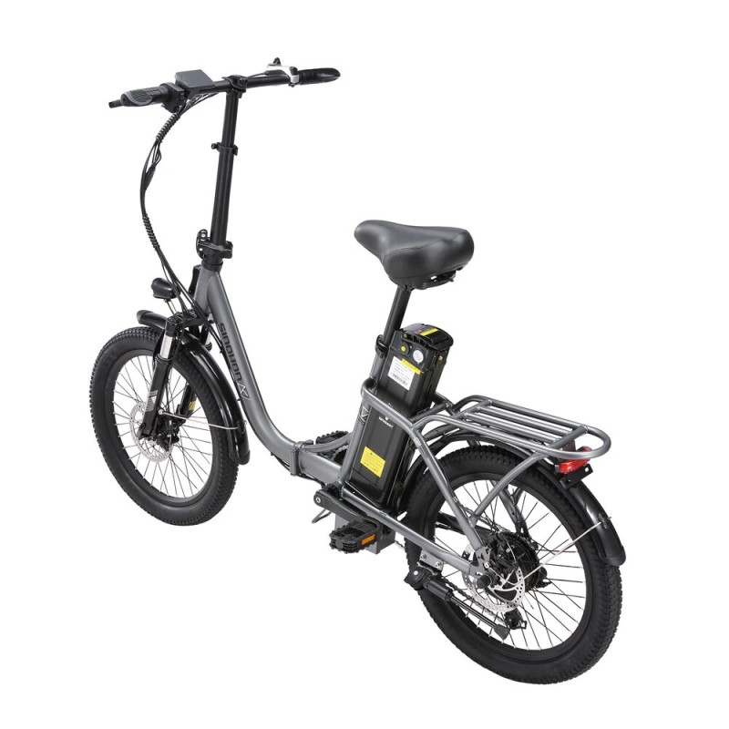 SINOHON C20 vääntömomenttianturilla varustettu 36V 18Ah sähköpyörä 20-tuumaiset renkaat 25 km/h huippunopeus