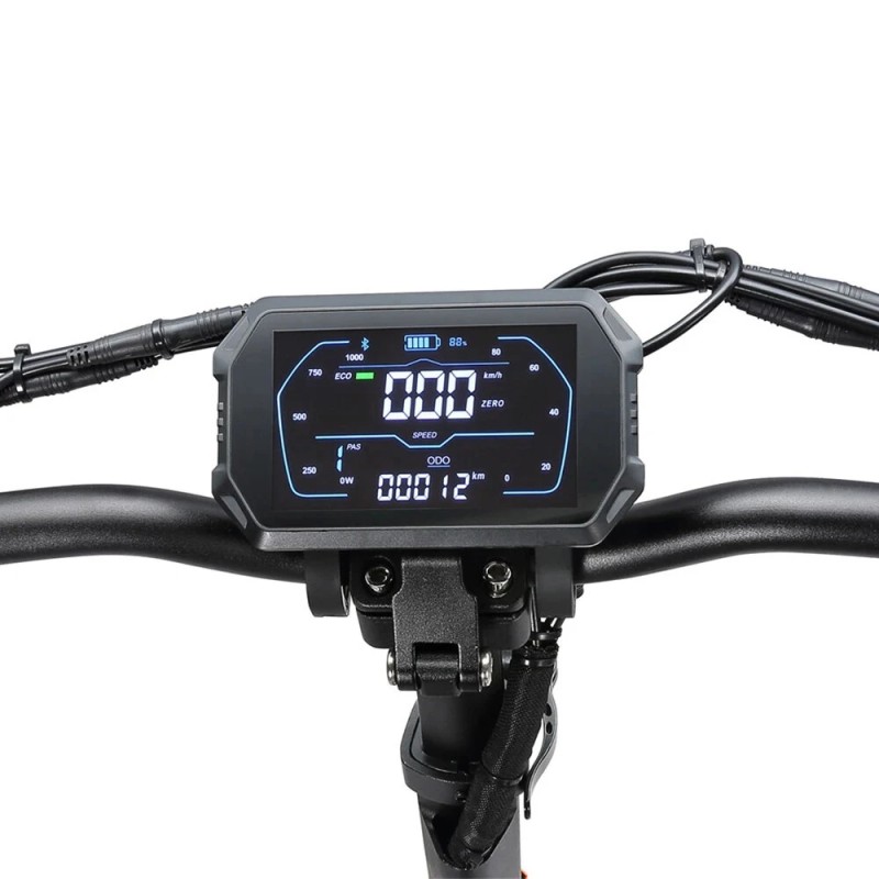 Halo Knight T102 sähköpotkulauta 52V 21Ah 1200W 10'' pneumaattiset renkaat 45km toimintasäde 120kg kantavuus