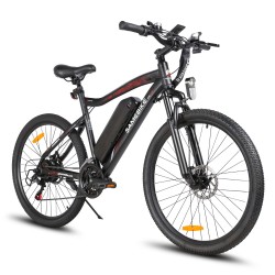 SAMEBIKE SY26-II sähköpyörä 36V 13Ah 500W moottori 26 tuuman renkaat 40–80 km kantavuus 150 kg