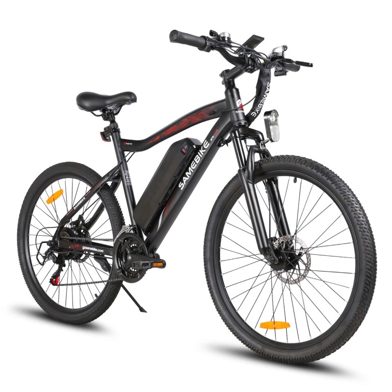 SAMEBIKE SY26-II sähköpyörä 36V 13Ah 500W moottori 26 tuuman renkaat 40–80 km kantavuus 150 kg