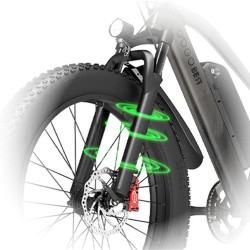 GOGOBEST GF600PLUS sähköpyörä 1000-watin moottori 48V20Ah akku 26-tuumaiset renkaat 150km toimintasäde 200kg kantavuus