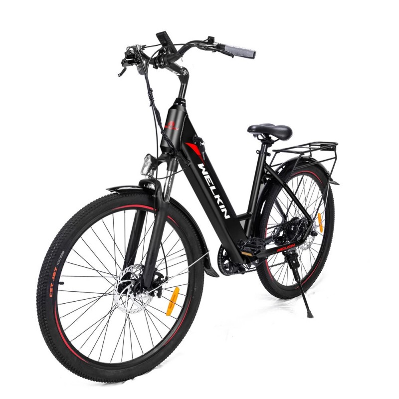 WELKIN WKEM002 sähköpyörä 36V 18Ah akku 500W moottori 27 5 tuuman renkaat 110 130 km kantama 120 kg