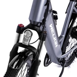 WELKIN WKEM002 sähköpyörä 36V/18Ah-akku 500W moottori 27,5 tuuman renkaat 110–130 km kantama 120 kg