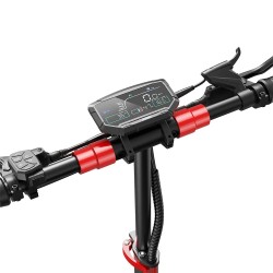 Taitettava iScooter iX8 sähköskootteri 48V 20Ah kaksoismoottori 1200W*2 65-70 km toimintasäde