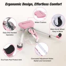 Warmounts säädettävä jalkavenytin 136 kg 0–190° spagaatti-venytysteline