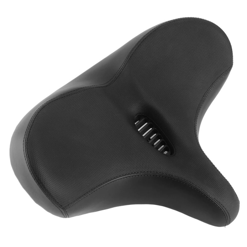 XANES leveä PU-nahkainen ylimitoitettu polkupyörän satula geelipehmusteella